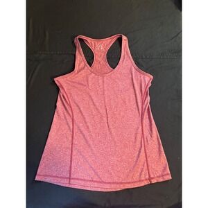 Icyzone Womens Racerback Activewear Tank Top Heather Red Small Workout Gym Shirt